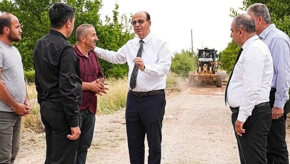 Başkan Geçit, Kırsal  Mahallelerin Ulaşım Konforunu  Artırıyoruz.