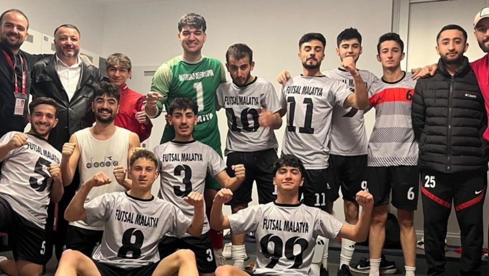 Battalgazi Belediyespor Futsal Takımı Avrupa Yolunda
