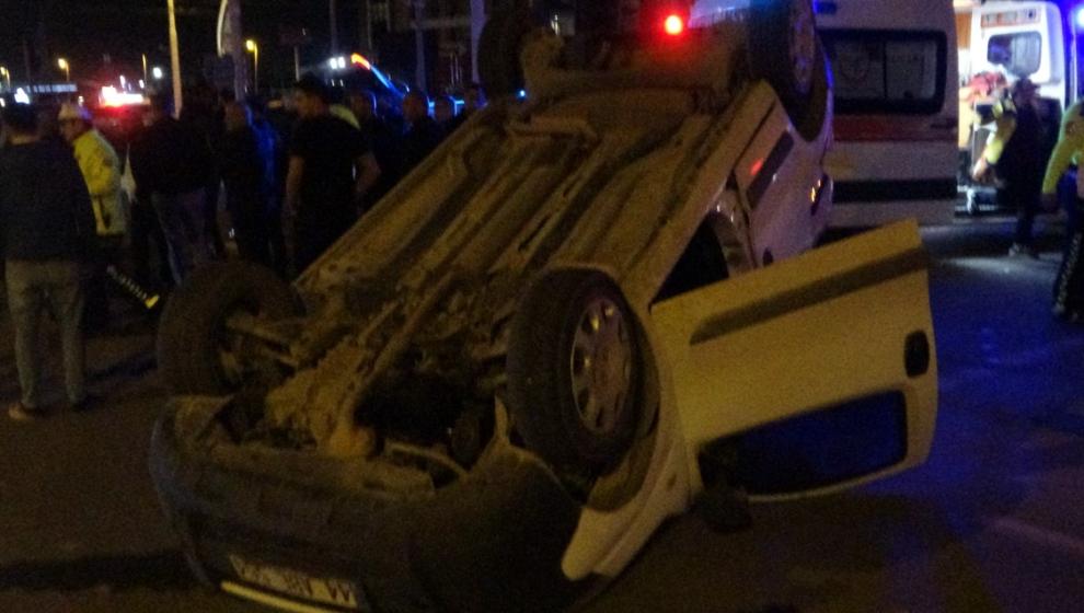 Maşti Önünde Kaza.4 Yaralı..