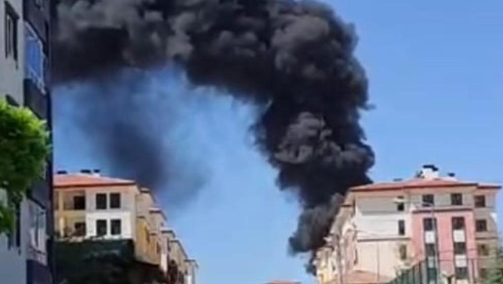 Yeşilyurt'da Yangın Korkuttu..