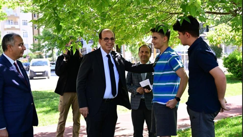 Başkan Geçit, Parkları İnceledi