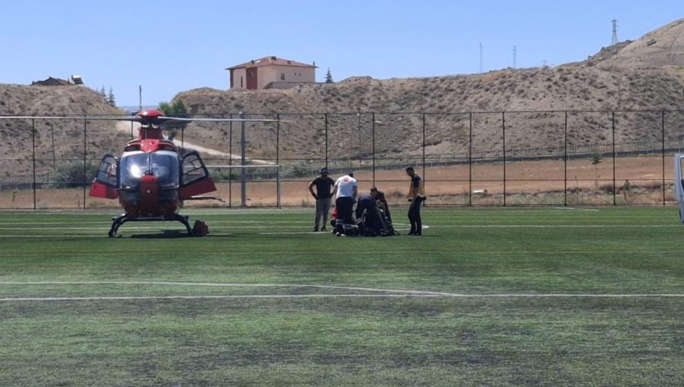 Hava Ambulansı Darende den Havalandı
