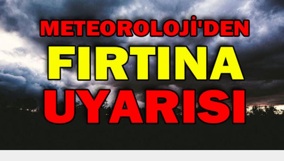 Meteroliji den  Pazartesine  Uyarı..