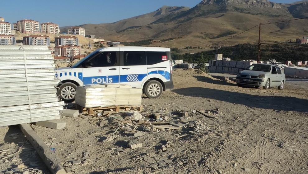 Şantiye Alanında Top Mermisi Bulundu