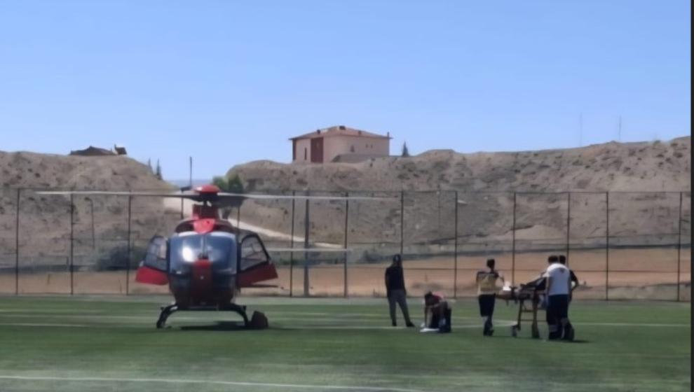 Hava Ambulansı Darende den Bir Kez Daha Havalandı