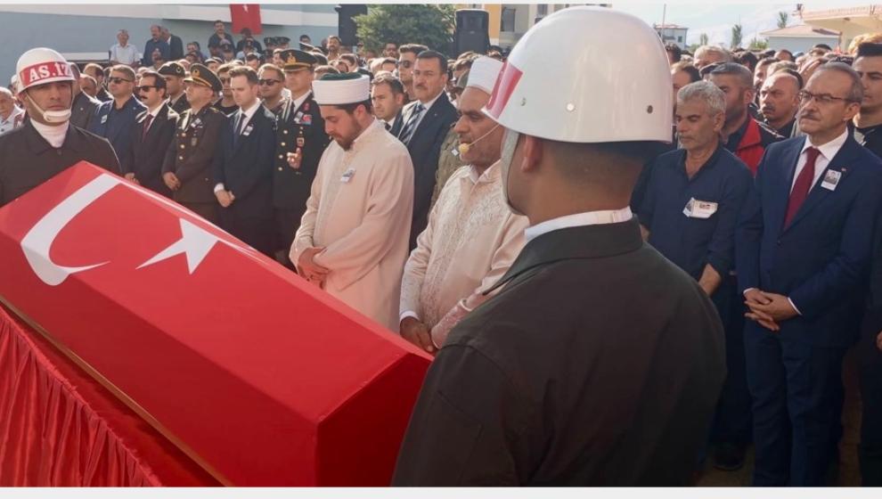 Pençe-Kilit Şehidi Malatya'da Son Yolculuğuna Uğurlandı..