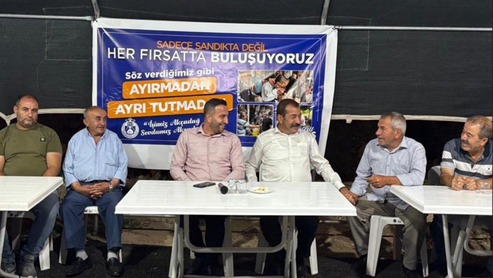 Başkan Ulutaş, Kültür Mahallesi’nde Vatandaşlarla Buluştu