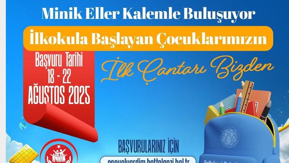 Battalgazi Belediyesi’nden Ailelere Kırtasiye Desteği.