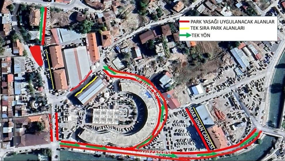Darende'de Trafik Düzenlemesi