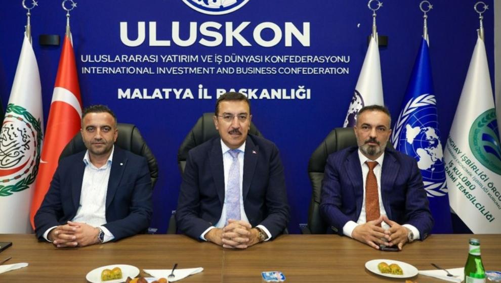 Milletvekili Tüfenkci: Uluskon  Malatya İl Başkanlığı’nı Ziyaret Etti.