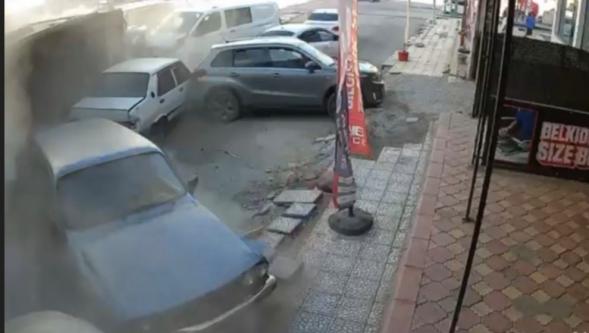 Feci Kazanın Güvenlik Kamera Kaydı Ortaya Çıktı..
