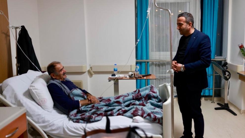 Başkan  Hastane Ziyeretlerinde  Bulundu.