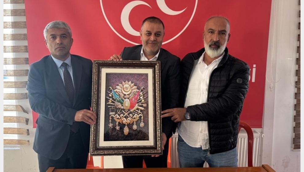 Minibüsçüler Odası Başkanı İnce, MHP İl Başkanı Gök’e Ziyaret.