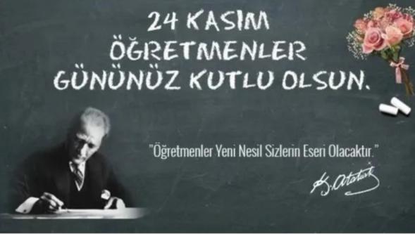 24 kasım  Öğretmenler Günü Mesajları ..