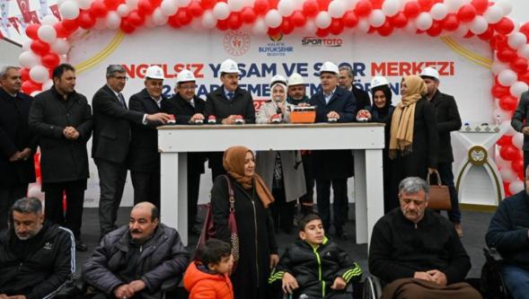 Engelsiz Yaşam ve Spor Merkezi'nin 2. Etabının Temeli Atıldı