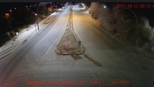 Korkunç kazaların  Görüntüleri  KGYS kameralarında.