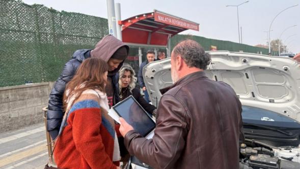 Melissa Vargas,  Sınav İçin Malatya'da