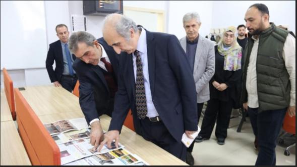 Saha Ziyaretinin ilk Gününde Değerlendirme Ekibi, Gazetecilik Bölümü ile Halkla İlişkilerdir.