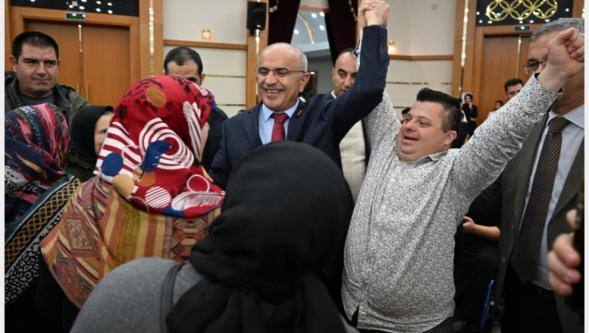 Başkanı Er, 3 Aralık Dünya Engelliler Günü Dolayısıyla Engelli Bireylerle Bir Araya Geldi.