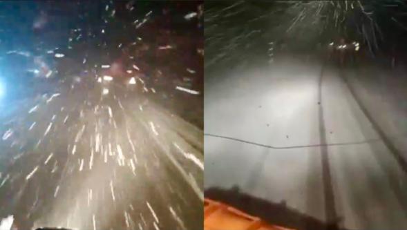 Görüş Mesafesi Düştü,Buzlanma Riski Arttı