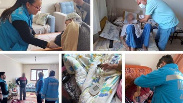 Evde Sağlık ve Bakım Hizmetleri  Kararlılıkla Sürdürüyor