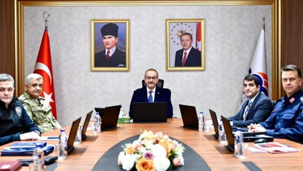 İl Güvenlik Ve Asayiş Konuları Masaya Yatırıldı.