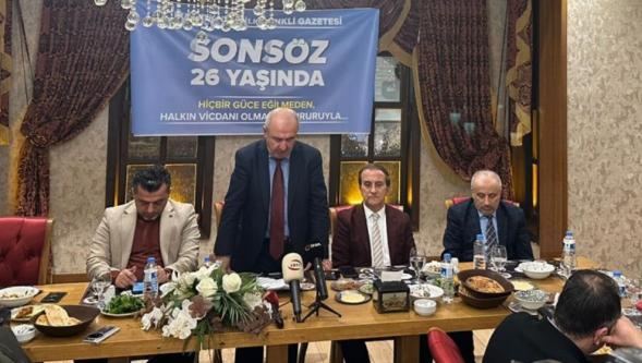 Malatya'nın İlk Renkli Gazatesi Sonsöz 26 Yaşında!