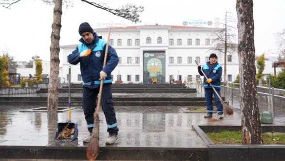 Battalgazi'de Temizlik Çalışması