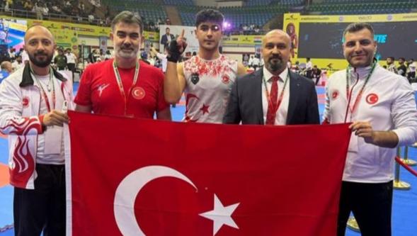 Malatya B. Belediyespor sporcusu İshak Kocaman Madalaya ile Döndü.