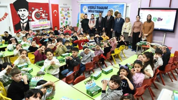 Yeşilyurt Belediyesi'nden Miniklere Tarım Eğitimi