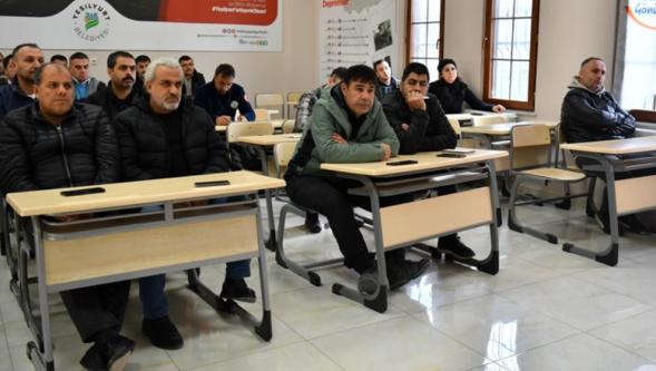 Y.Belediyesi'nin Afetlere Hazırlık Çalışmalarını Güçlendirmek İçin  YAKUT Ekibi, AFAD Uzmanları  İle bir  Geldi .