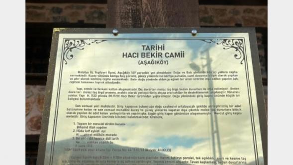 Tarihi Cami Kaderiyle Başbaşa Kaldı