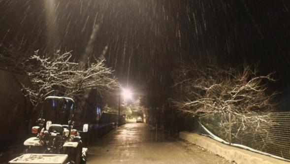 Yüksek Kesimlerde Kar Etkili Oldu
