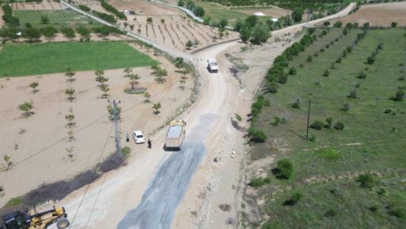 Battalgazi'de Mahalle Yollarında Ulaşım Atağı.