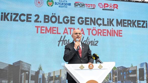İkizce 2. Bölge Gençlik Merkezinin Temeli Atıldı