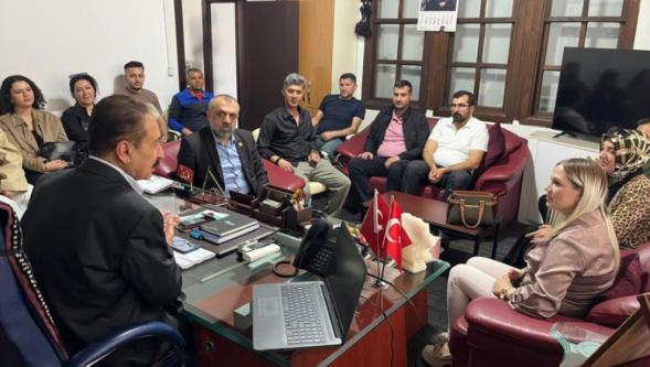 Malatya Tarım Platformu'ndan MESOB Başkanı Keskin'e Ziyaret