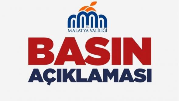 Malatya Valiliği'nden Ağır Hasarlı Binaların Yıkım Süreçlerine İlişkin Açıklama