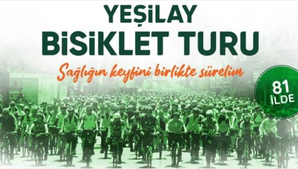 13. Geleneksel Yeşilay Bisiklet Turu 14 Haziran'da..