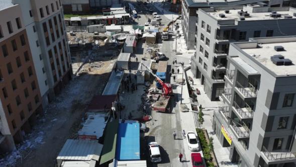 Akpınar'da Konteyner Dönemi Sona Eriyor