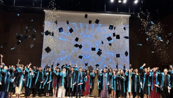 Arapgir Kerem Aydınlar Fen Lisesi'nde Mezuniyet Coşkusu