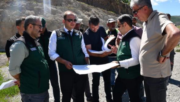 Baraj ve Sulama Yatırımları Sahada İncelendi..
