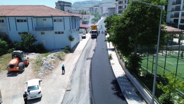 Battalgazi Belediyesi Selçuklu Mahallesi'nde Asfalt Çalışmasını Tamamladı