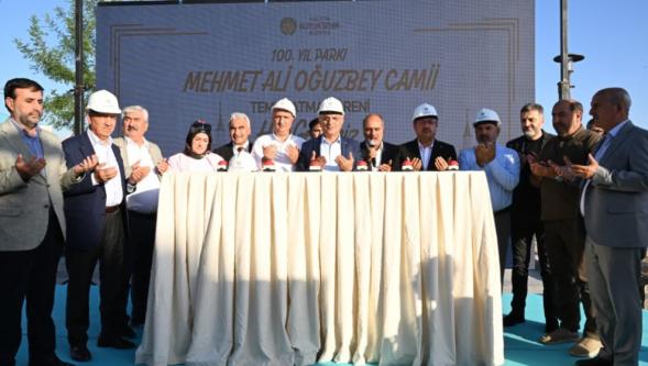 100. Yıl Kent Parkı'na 250 Kişilik Cami Yapılıyor