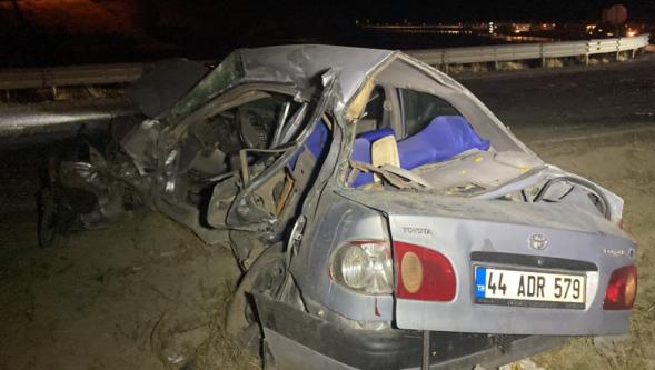 Hekimhan'da Feci Kaza: 1 Ölü, 1 Yaralı