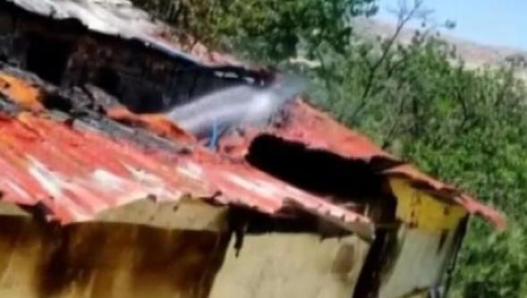 Malatya'da tavuk çiftliğinde yangın