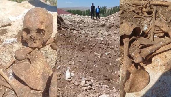 TOKİ İnşaatı Kazısında İnsan Kemikleri Bulundu