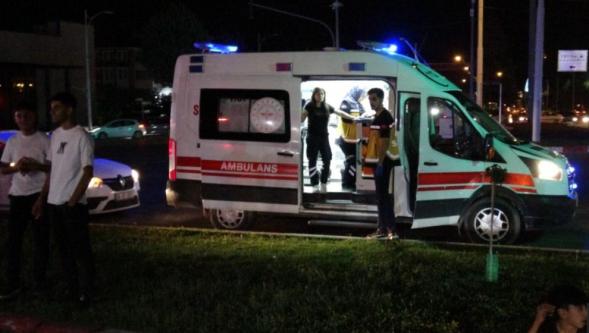 Yaralı Sürücü Ambulanstan Kaçtı..