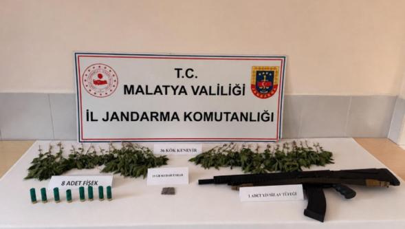 Doğanşehir'de Uyuşturucu Operasyonu: 1 Tutuklama