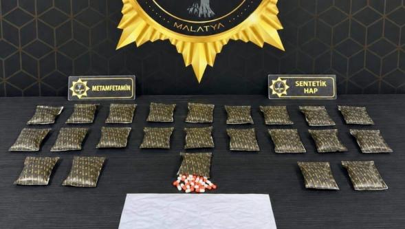 Malatya'da Zehir Tacirlerine Darbe: 11 Şüpheli Tutuklandı
