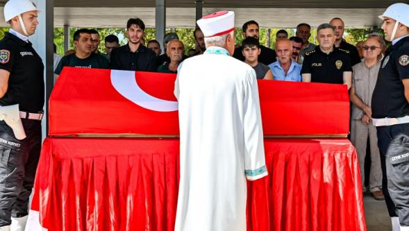 Malatyalı Polis Memuru Ahmet Kataroğlu Toprağa verildi...